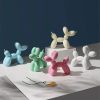 Resin Balloon Dog Statue Nordic Style Decorative Gifts-Black - Image 4